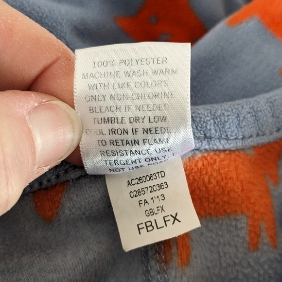 Tucker + Tate Fox Sleeper Footie PJ Pajama 4 - Picture 6 of 6